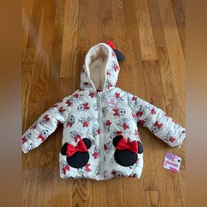Minnie Mouse Girls Jacket - NWT